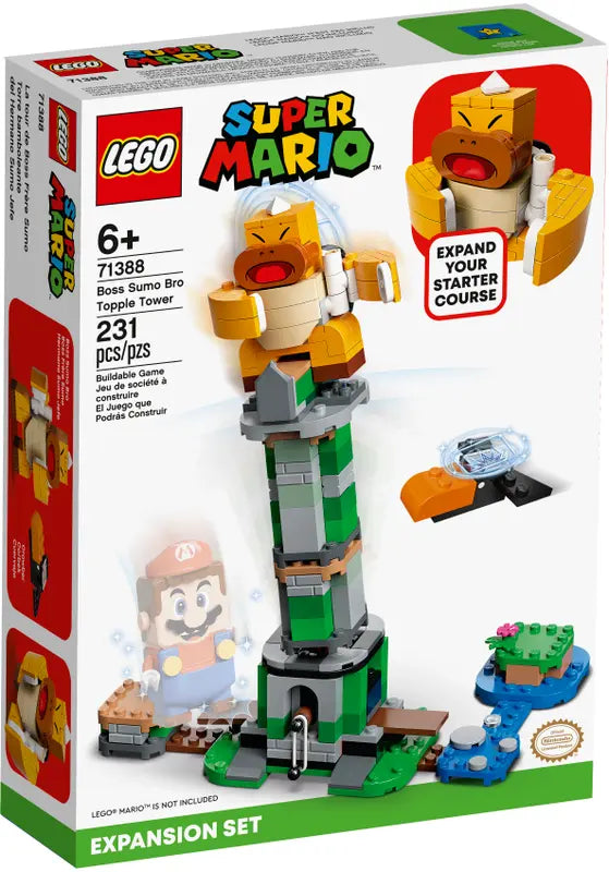 LEGO® Super Mario™ Boss Sumo Bro Topple Tower Expansion Set (71388) (Retired)