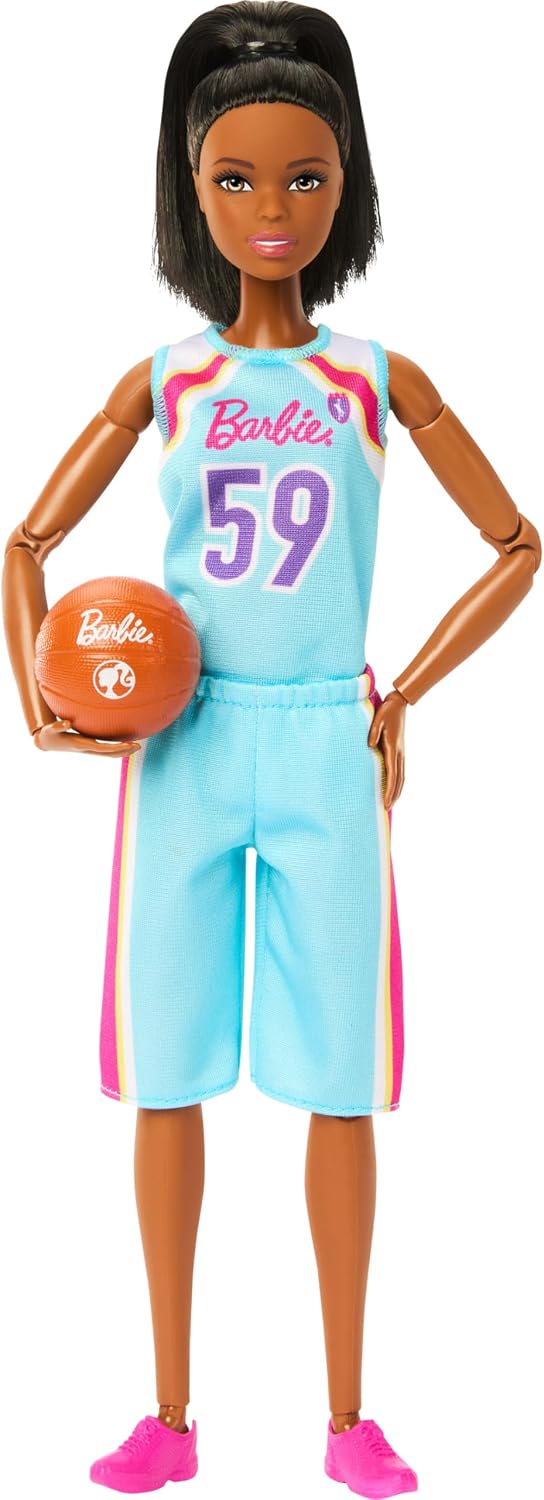 Barbie Made to Move Basketball Player Black