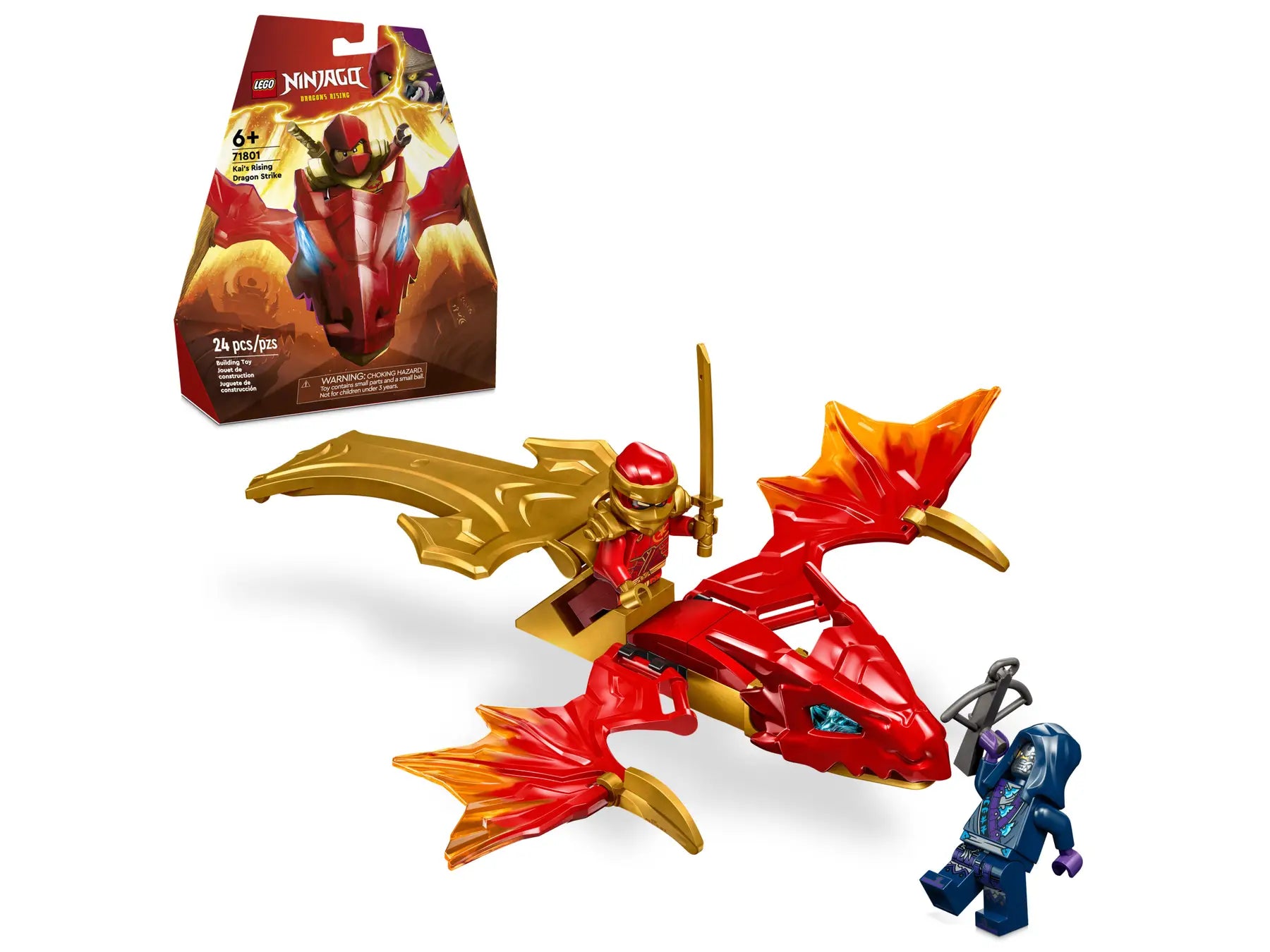New Ninjago Kai Toy LEGO Kai Core Suit Minifigure Ninjago 71783