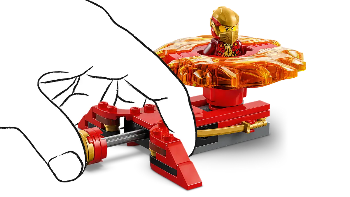 LEGO® NINJAGO® Kai's Dragon Spinjitzu Spinner (71823)