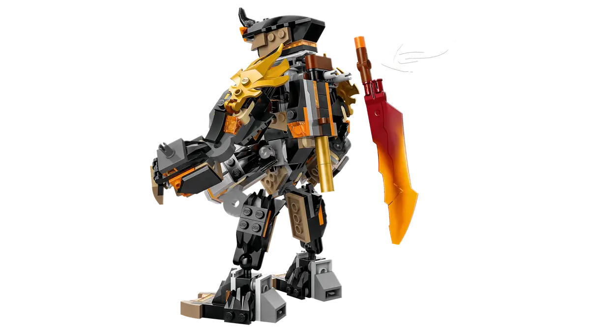 LEGO® NINJAGO® Cole's Mission Mech & Dragon Zane (71854)
