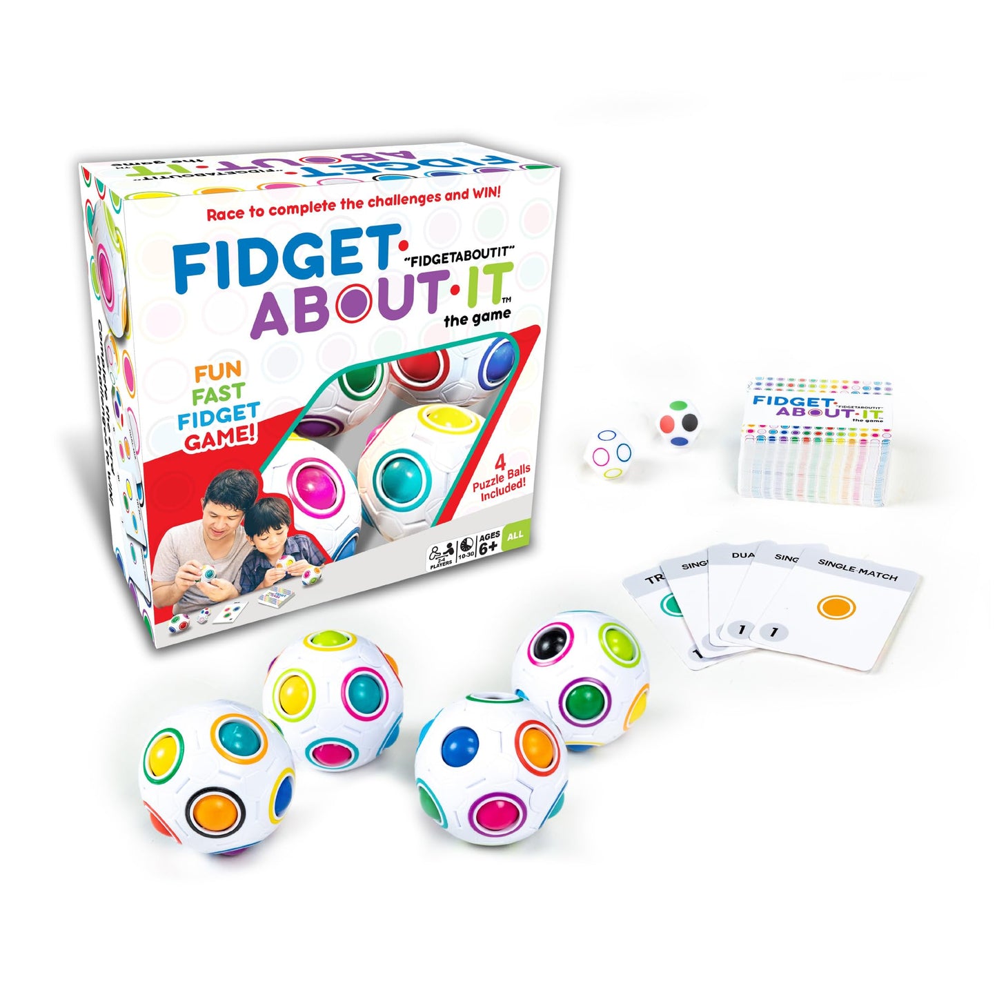 Fidget About it Flat Box