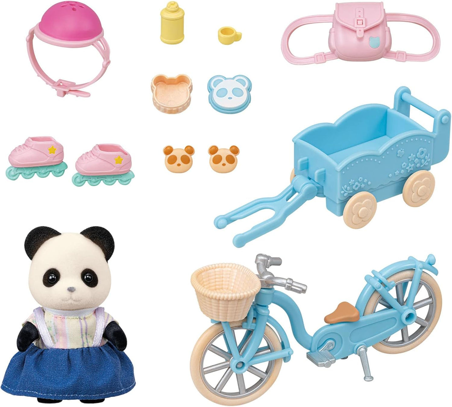 Cycle & Skate Set - Panda Girl - Calico Critters