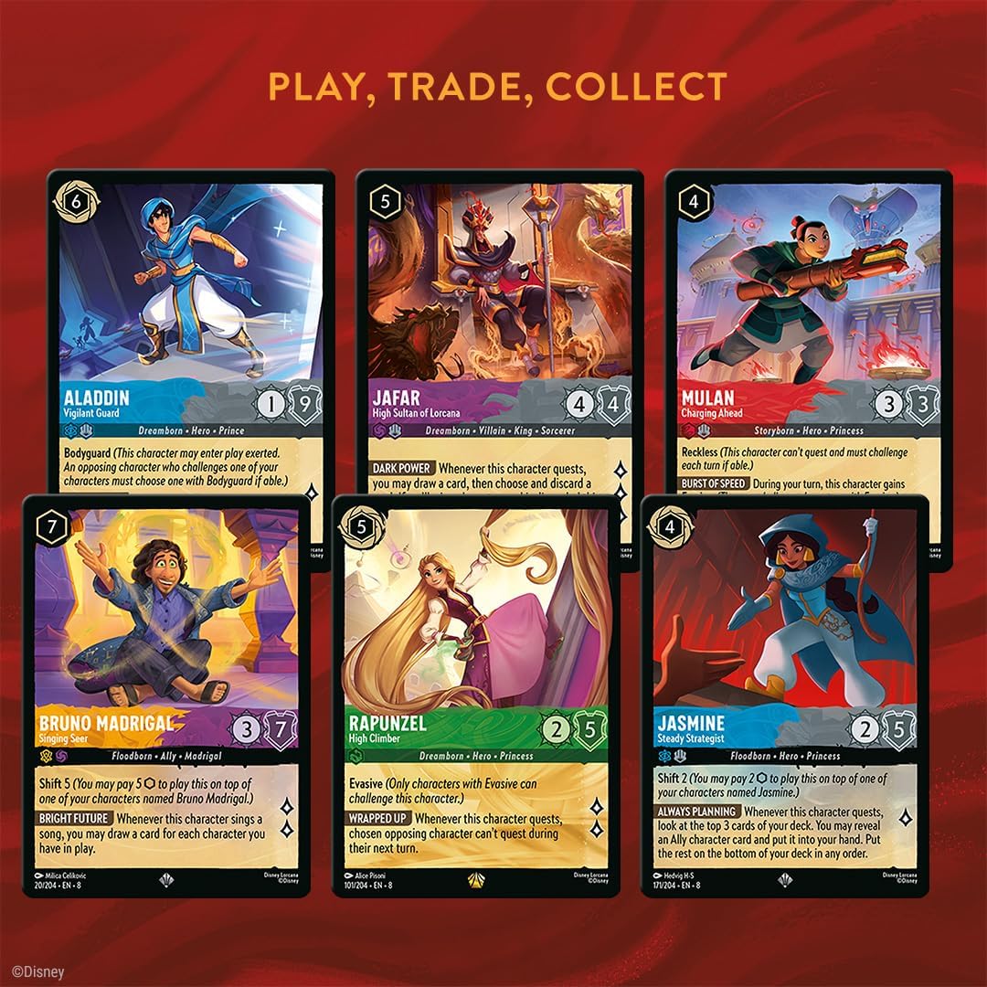 Ravensburger Disney Lorcana TCG: Reign of Jafar Illumineer's Quest Palace Heights Gift Set