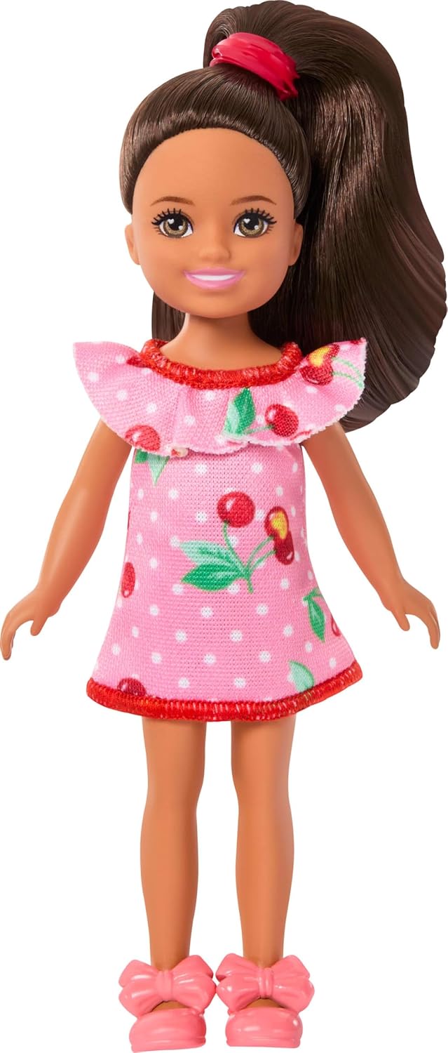 Barbie Club Chelsea Pink Cherry Dress