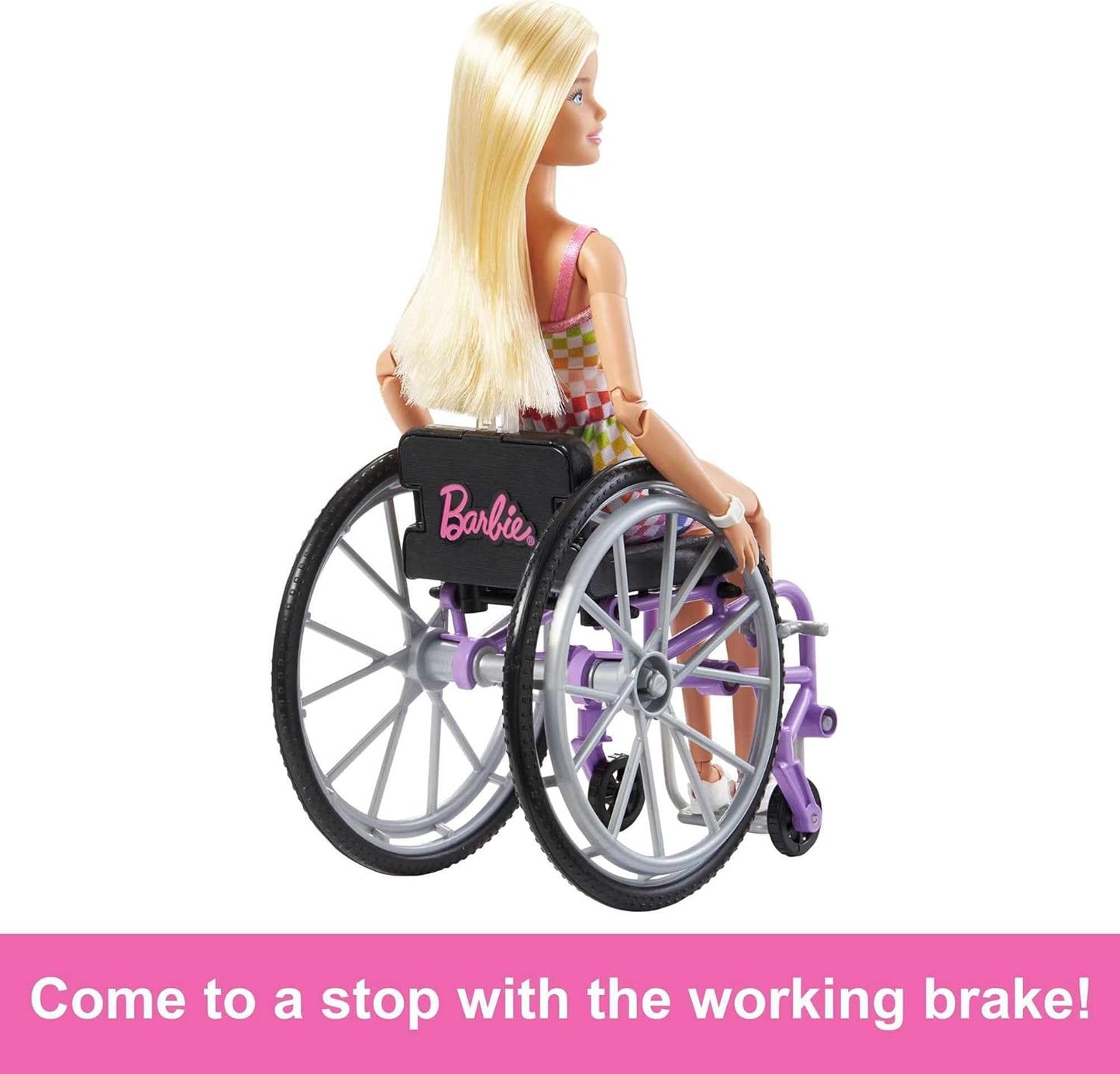Barbie Fashionista Wheelchair with Blonde Doll 193
