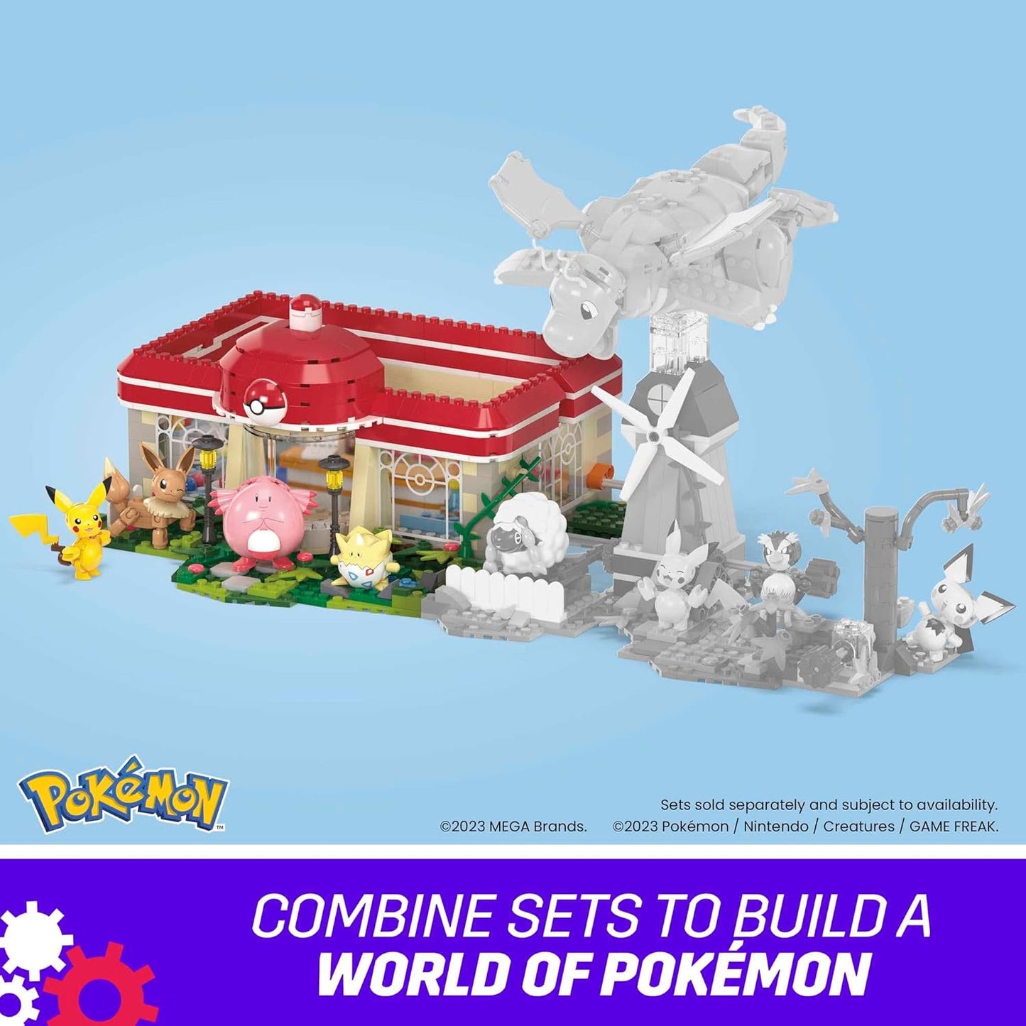 MEGA MCX Pokemon Forest Pokemon Center