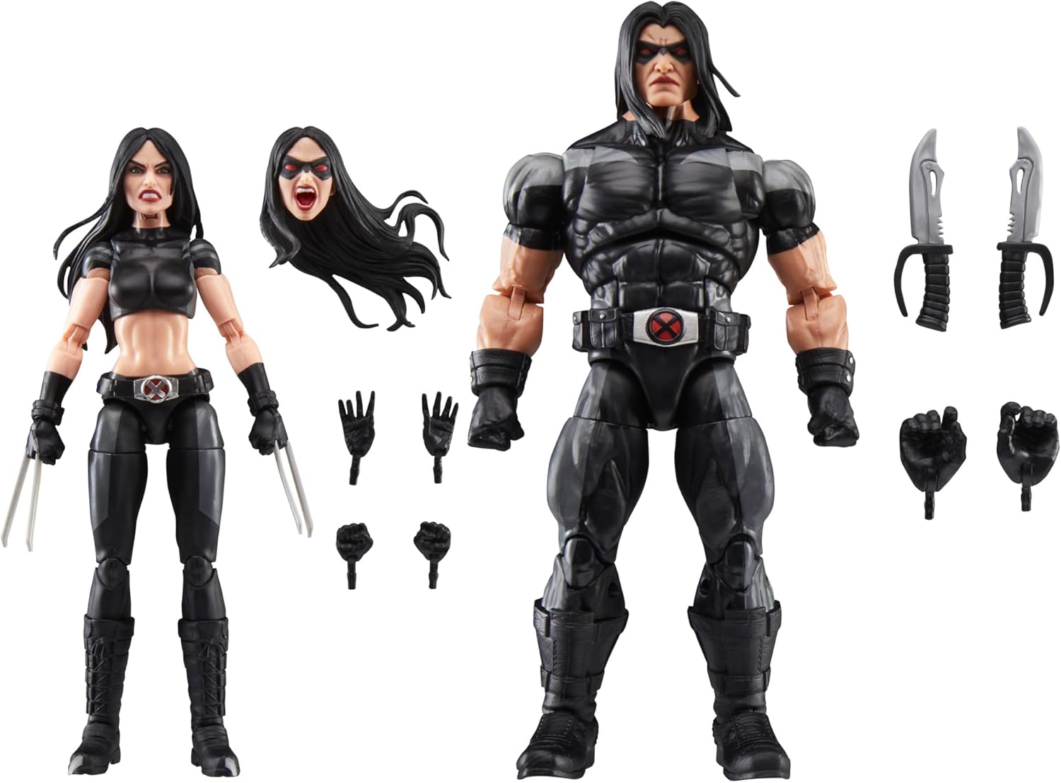 マッシブアクションフィギュアVol.1〜5 warp別冊 X-Force Marvel Legends X-23 & Warpath Action Figures – Sir Troy's