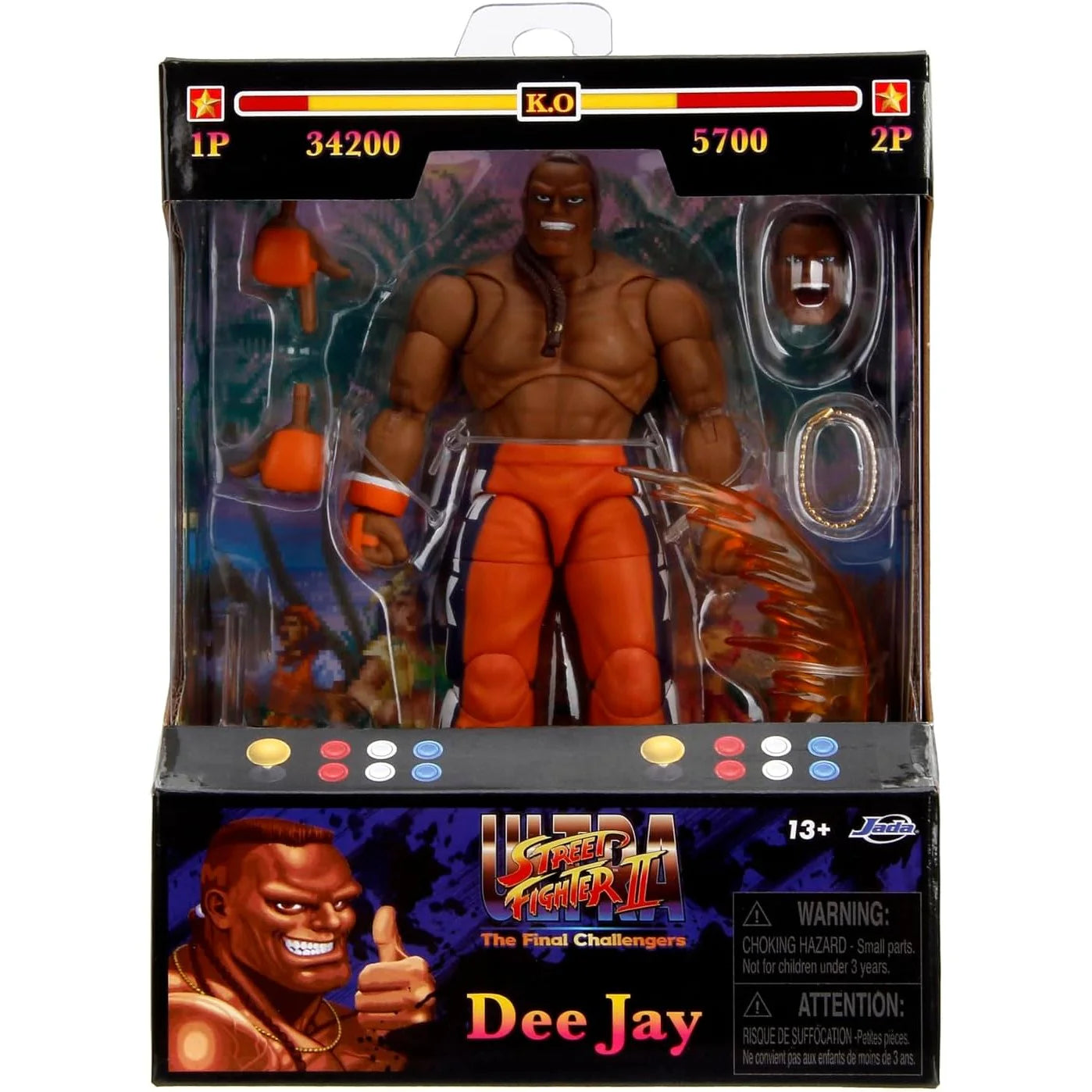 Ultra Street Fighter II Dee Jay 6-In Action Figure