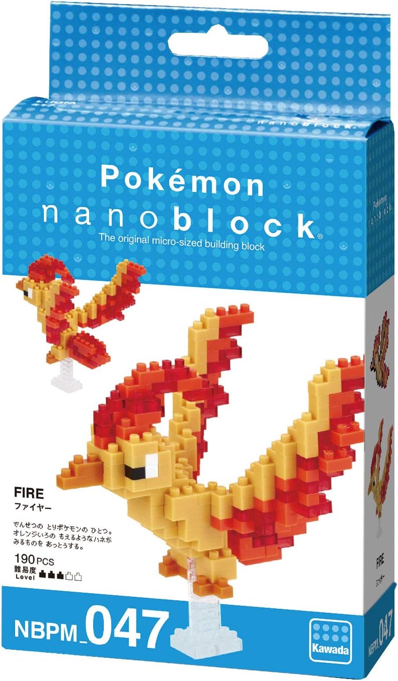Pokemon Moltres Nanoblock