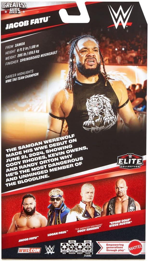 WWE Elite Jacob Fatu
