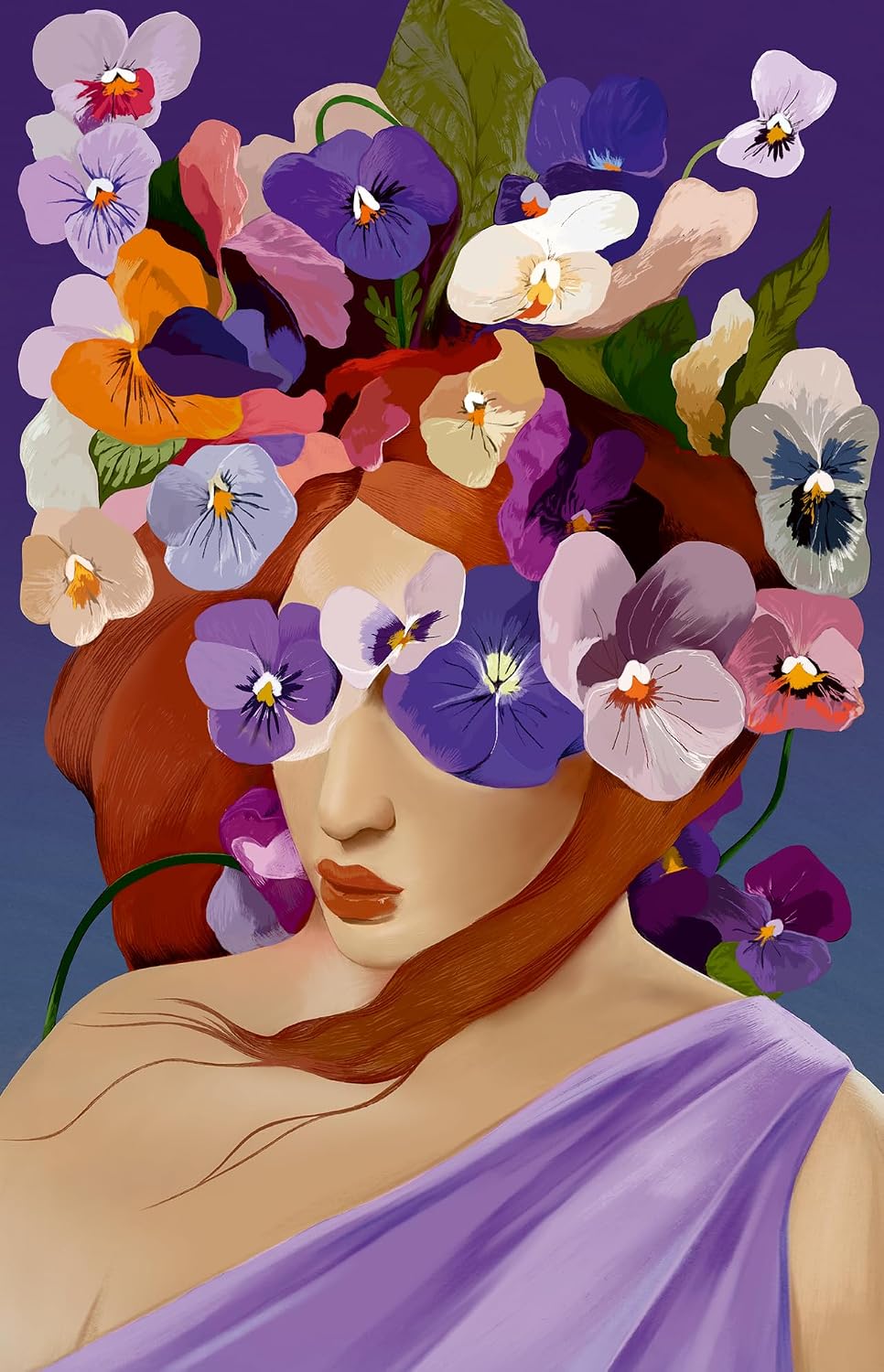 PUZ MOM Violet 200pc Puzzle