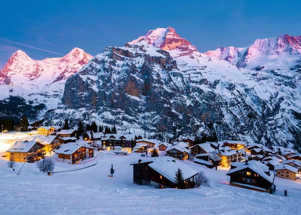 Bernese Oberland, Murren 1000pc Puzzle