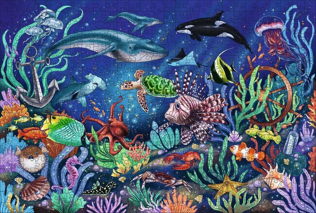 WOOD: Under the Sea 500 pc