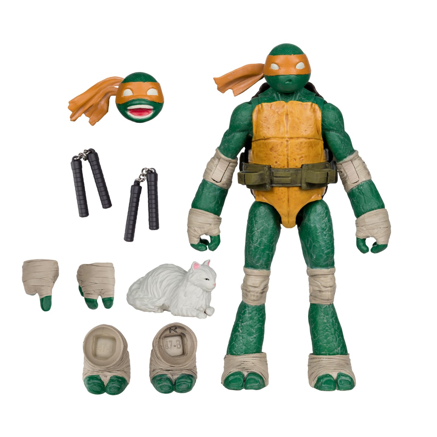 TMNT Page Punchers Michelangelo W2 5-Inch w Comic