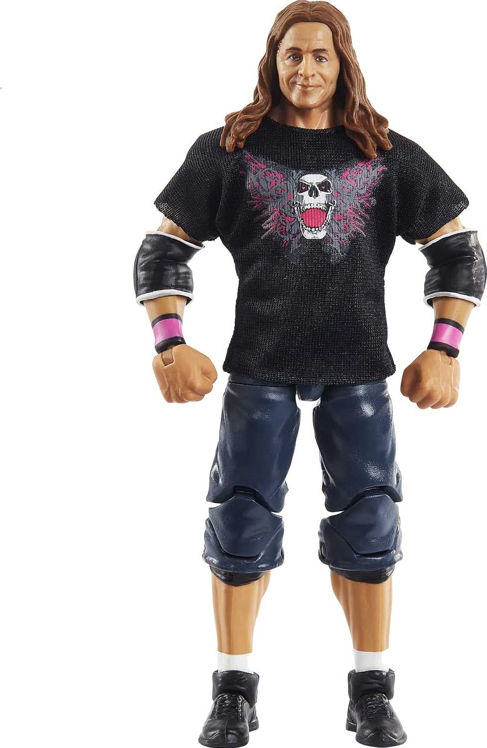 WWE Wrestlemania Elite Bret "Hit Man" Hart B.A.F. Vince McMahon