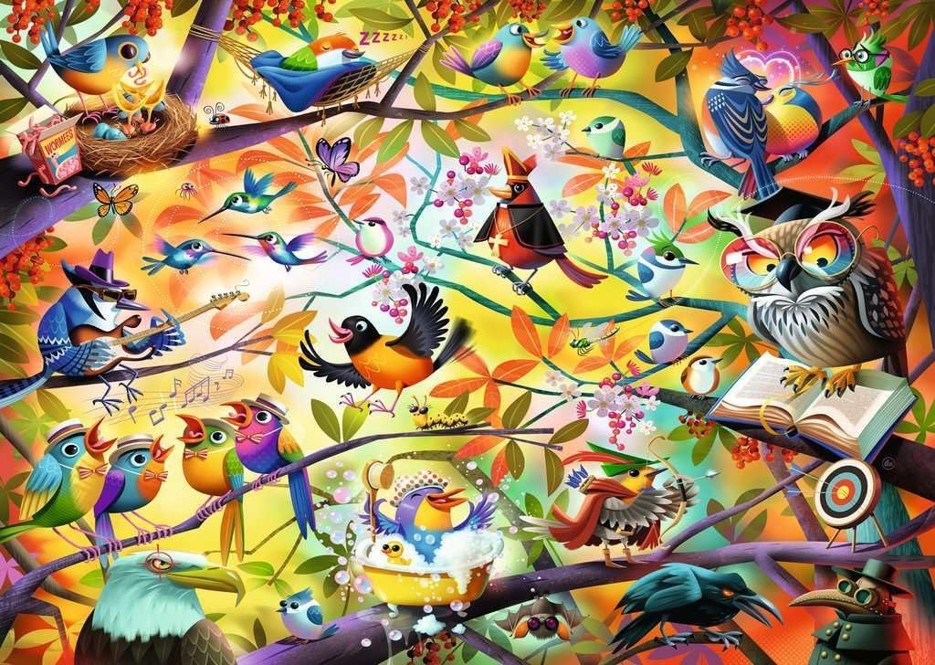 Busy Birdies 1000pc