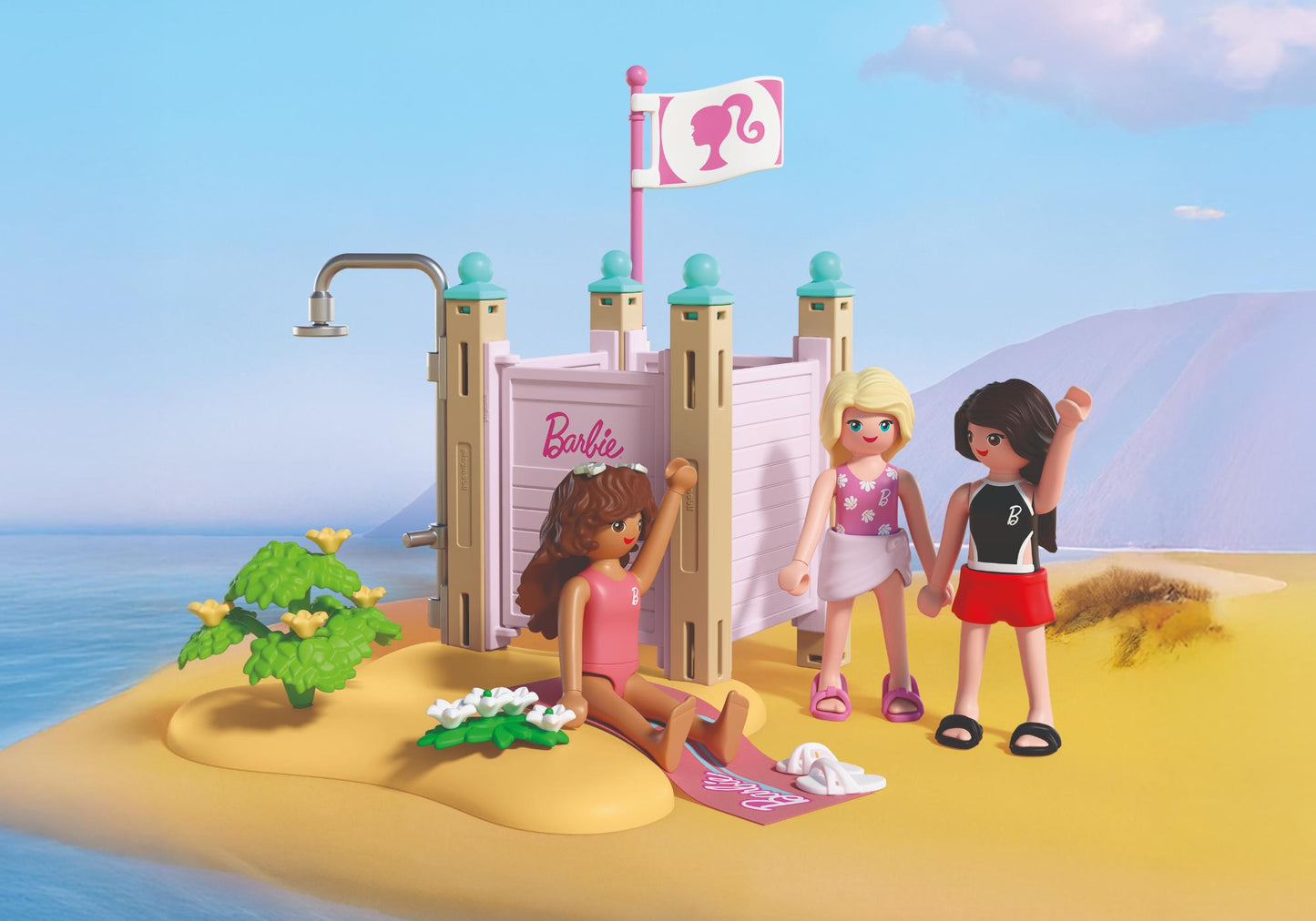 PLAYMOBIL x Barbie Beach Dress Up (PM-72124)