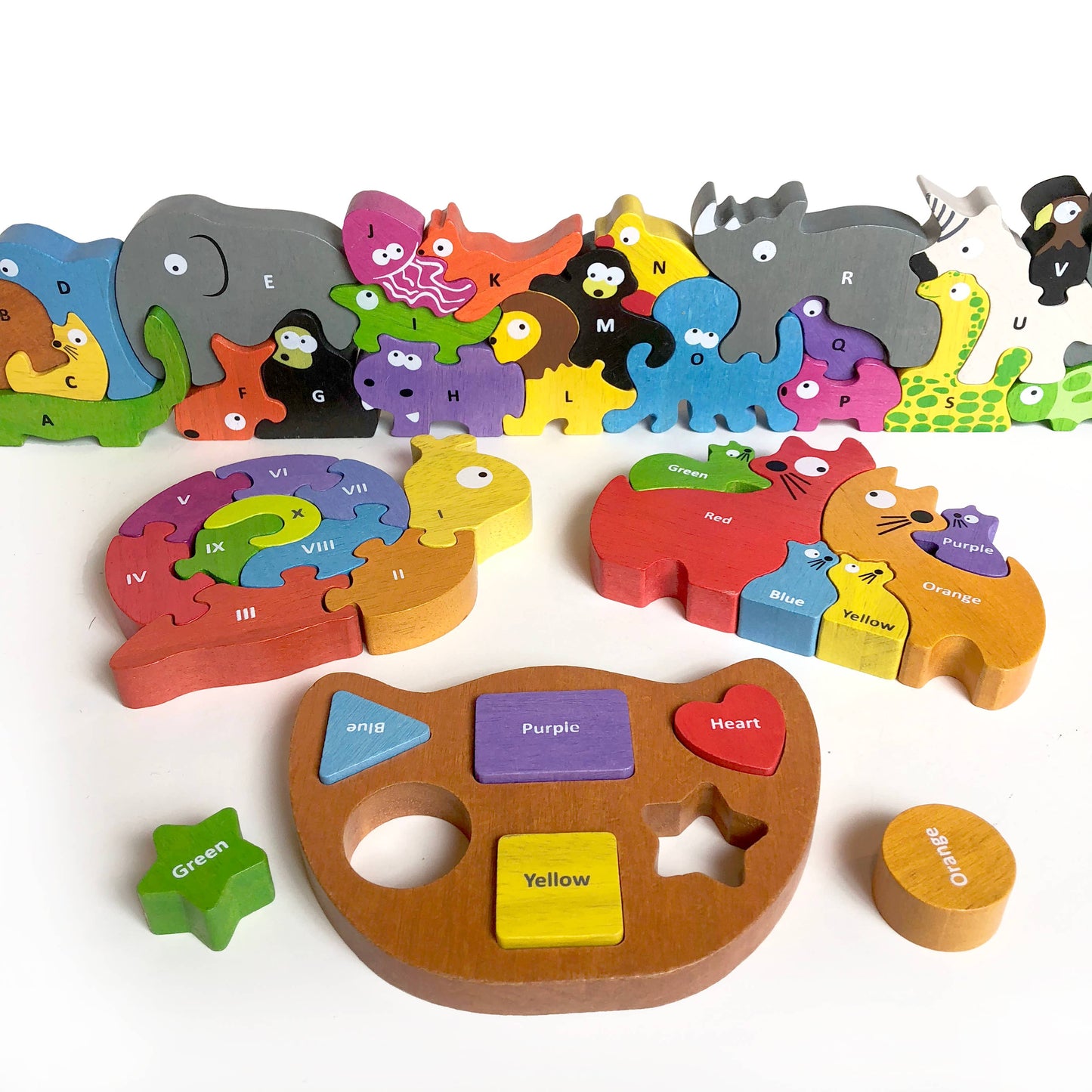 Cat Family Puzzle with Curriculum