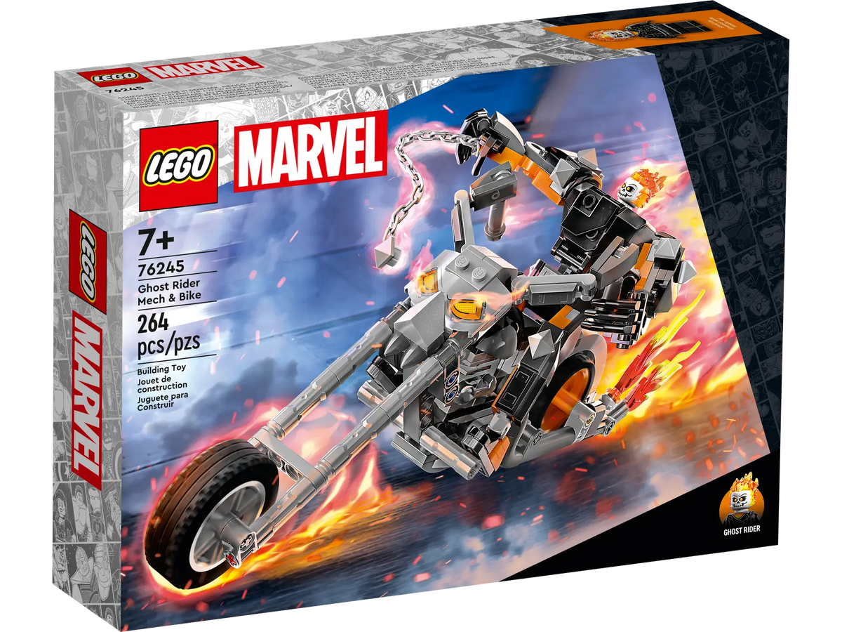 LEGO® Marvel Ghost Rider with Mech & Bike (76245) (Retired)