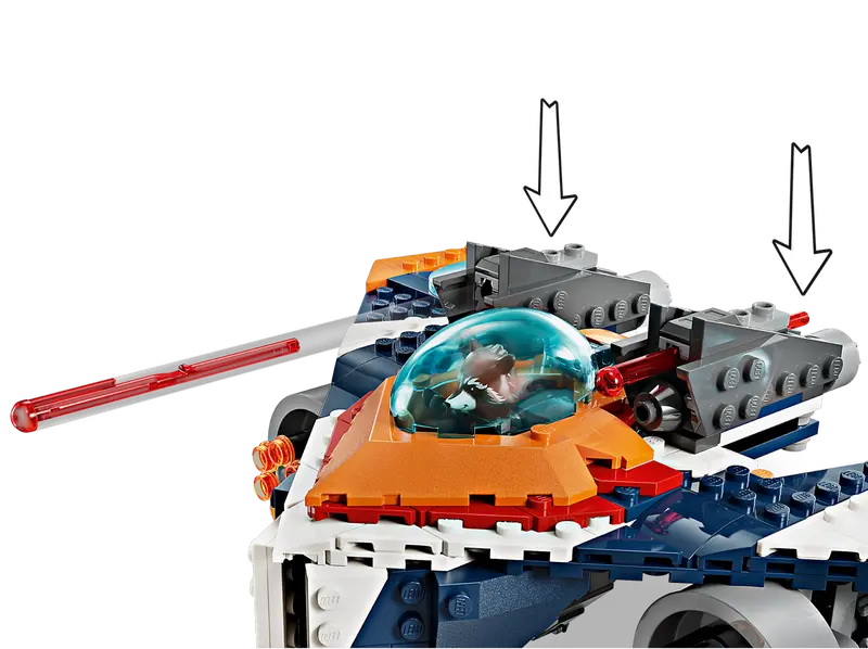 LEGO® Marvel Rocket's Warbird vs. Ronan (76278)