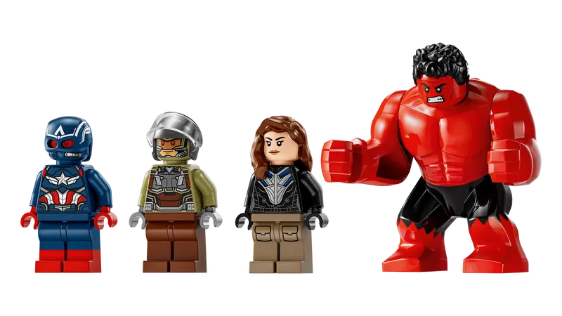 LEGO® Marvel Captain America vs. Red Hulk (76292)