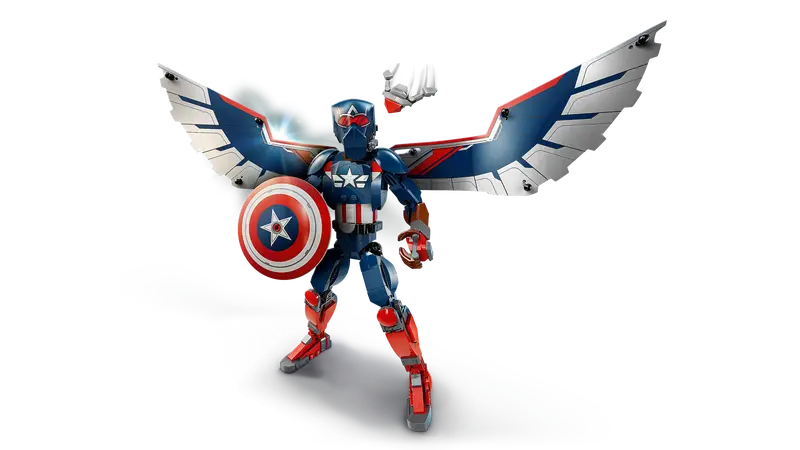 LEGO® Marvel New Captain America Construction Figure (76296)