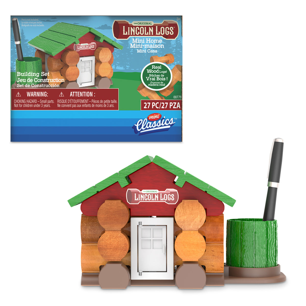 Mini Classics Lincoln Logs Mini Home
