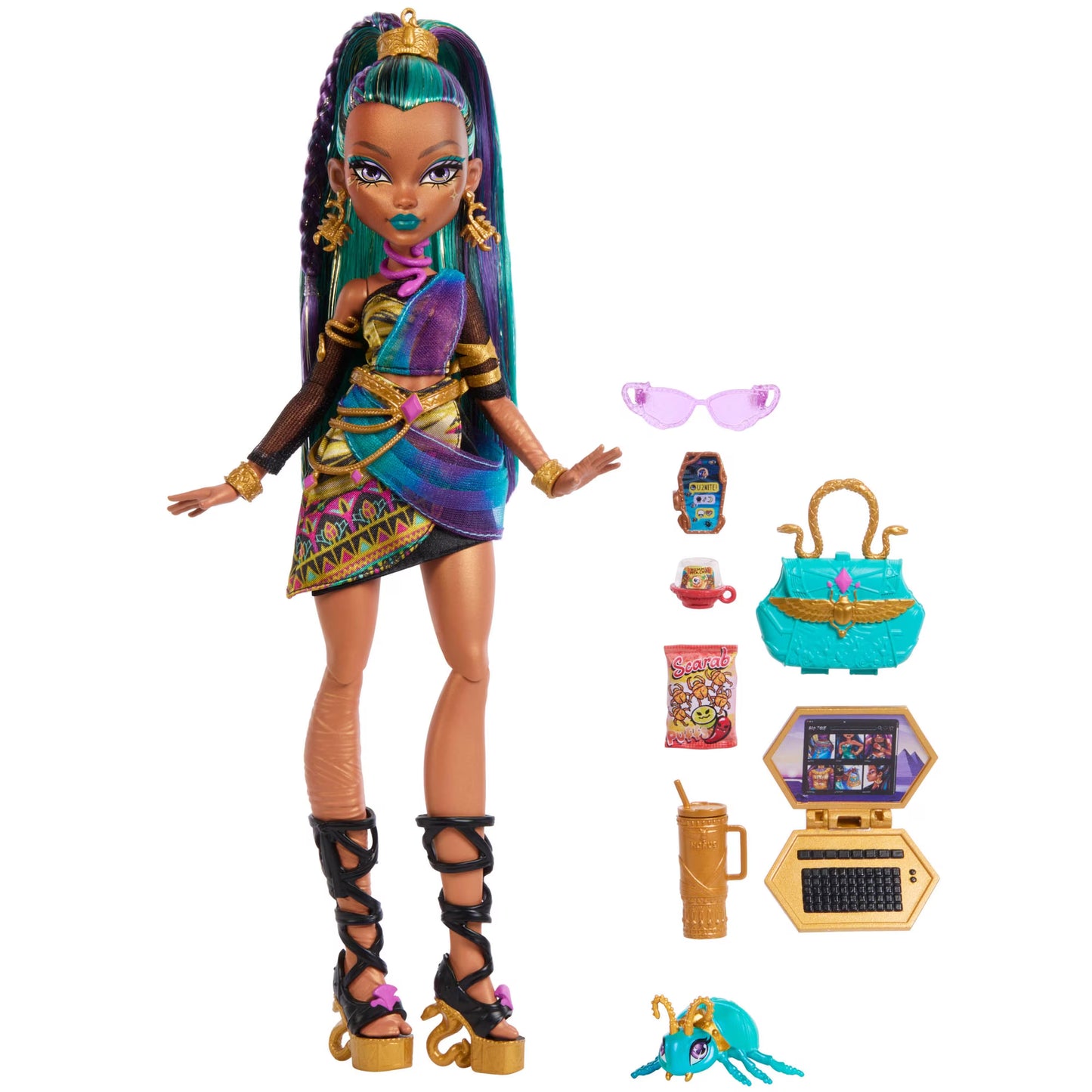 Monster High Student Nefera Doll (Mattel 80th)