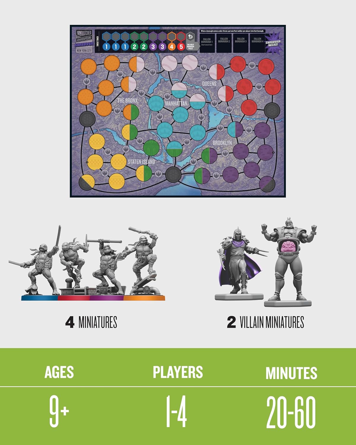 Unmatched Adventures: Teenage Mutant Ninja Turtles