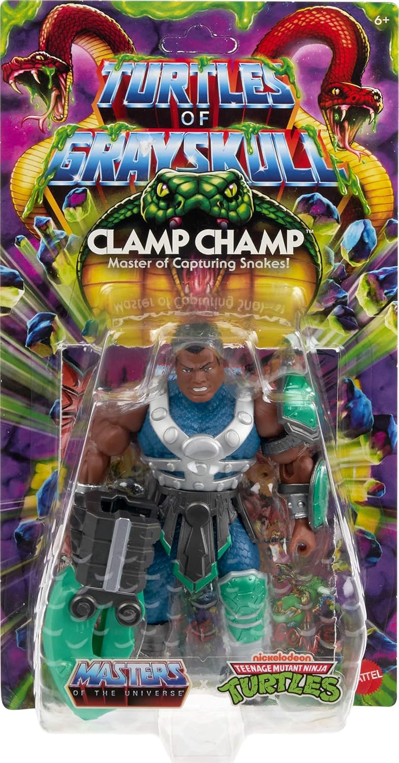 Masters of the Universe: Turtles of Grayskull: Reptile Wars Clamp Champ