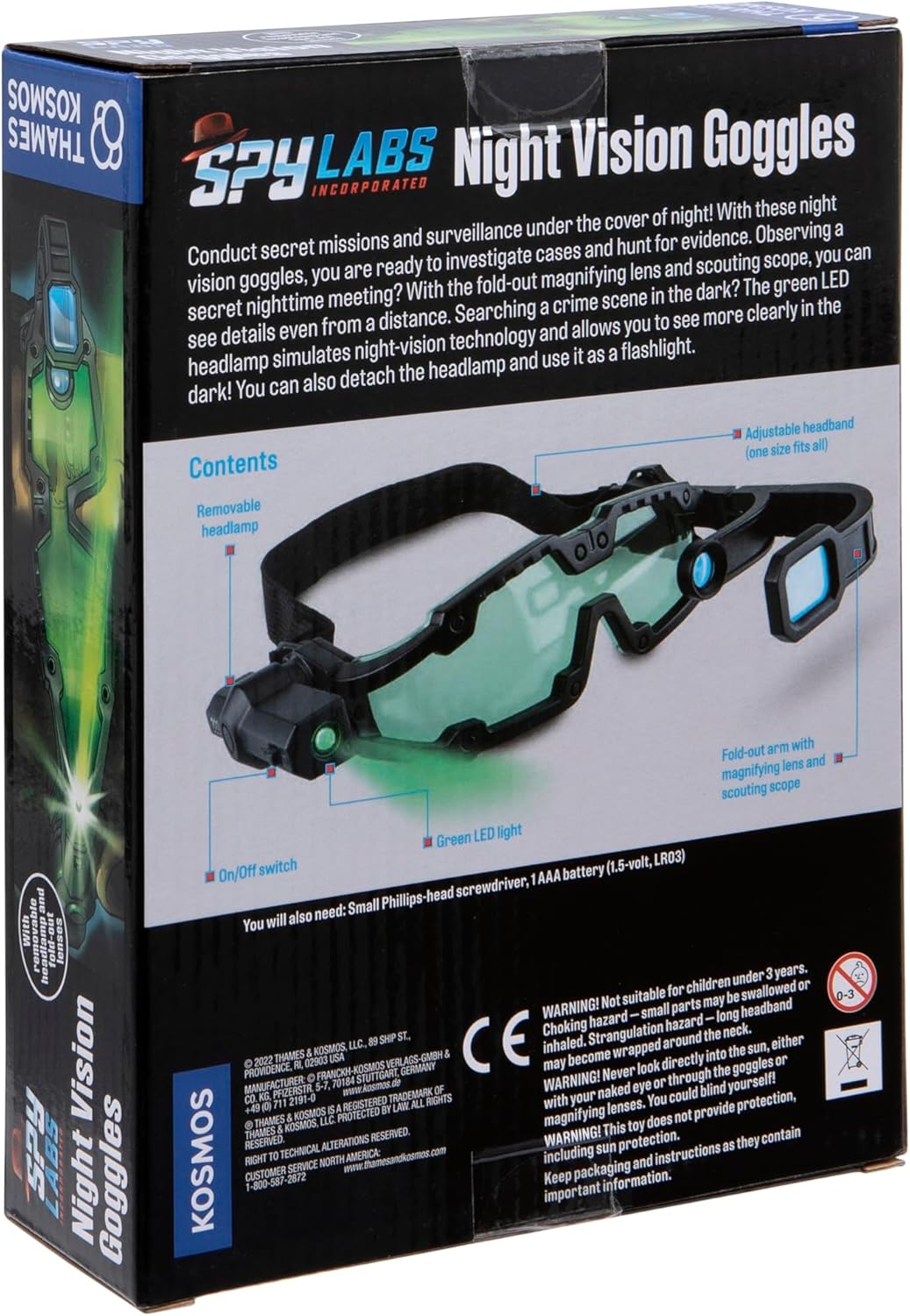 Spy Labs: Night Vision Goggles