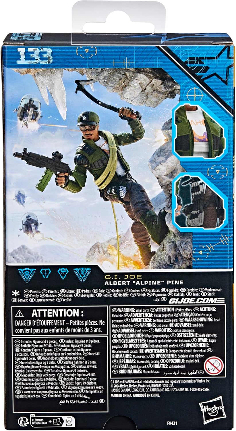 GI Joe Classified Alvert Alpine Pine (F9431)