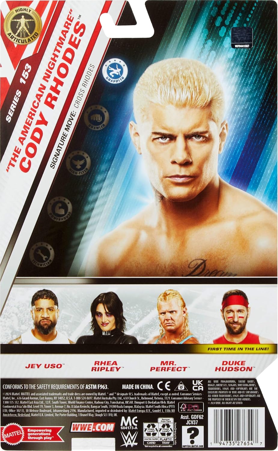 WWE Main Event Basic Figure Series 153 Cody Rhodes