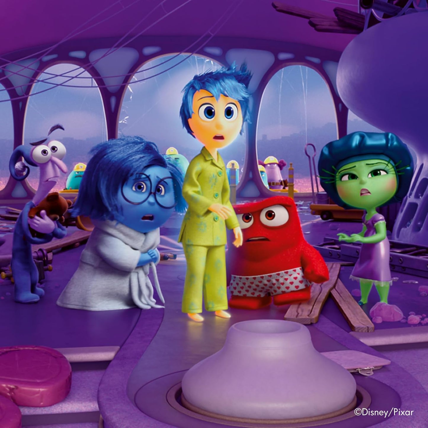 Disney Inside Out 2 3x49pc Puzzle