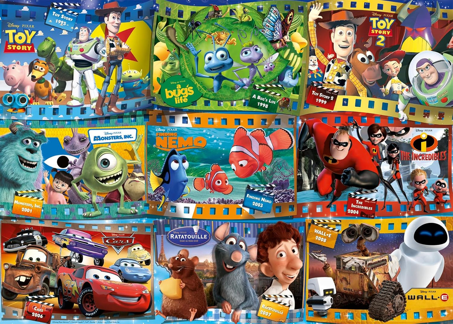 Disney Pixar Movies 1000pc