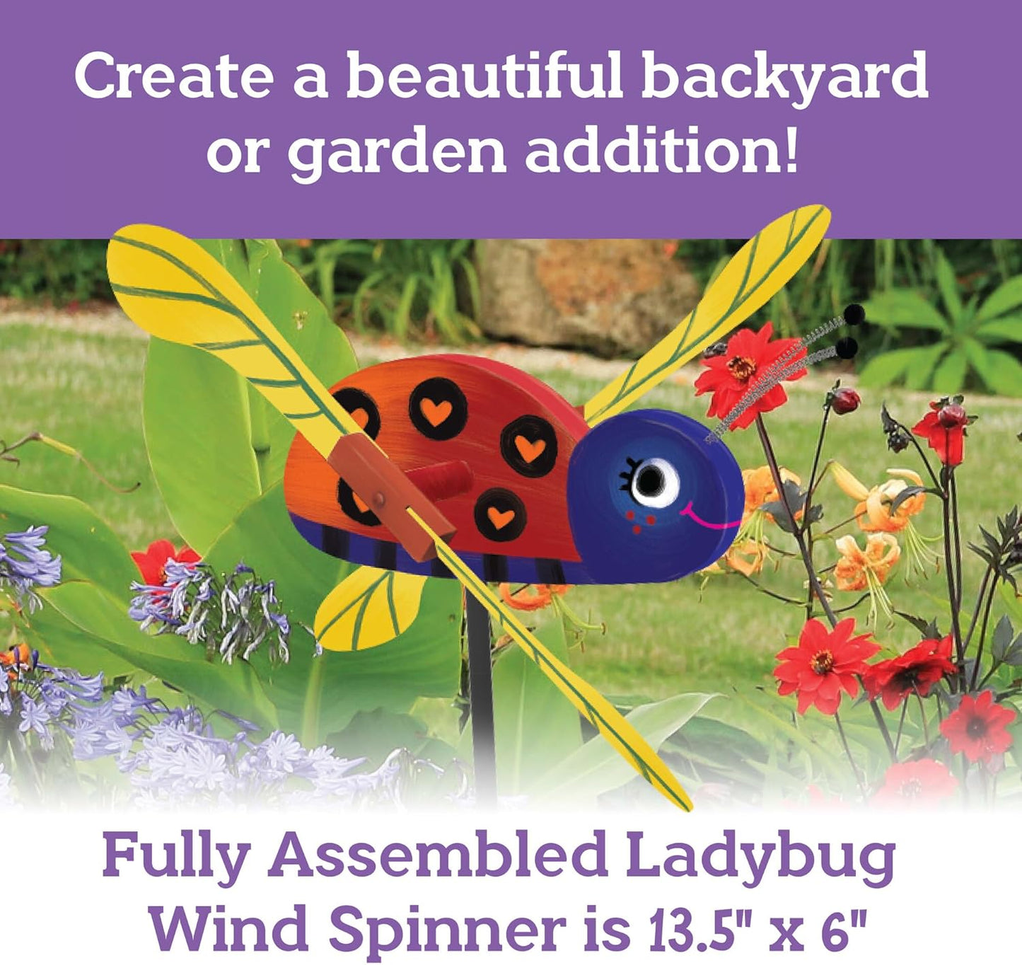 MYO: Wind Spinner Ladybug