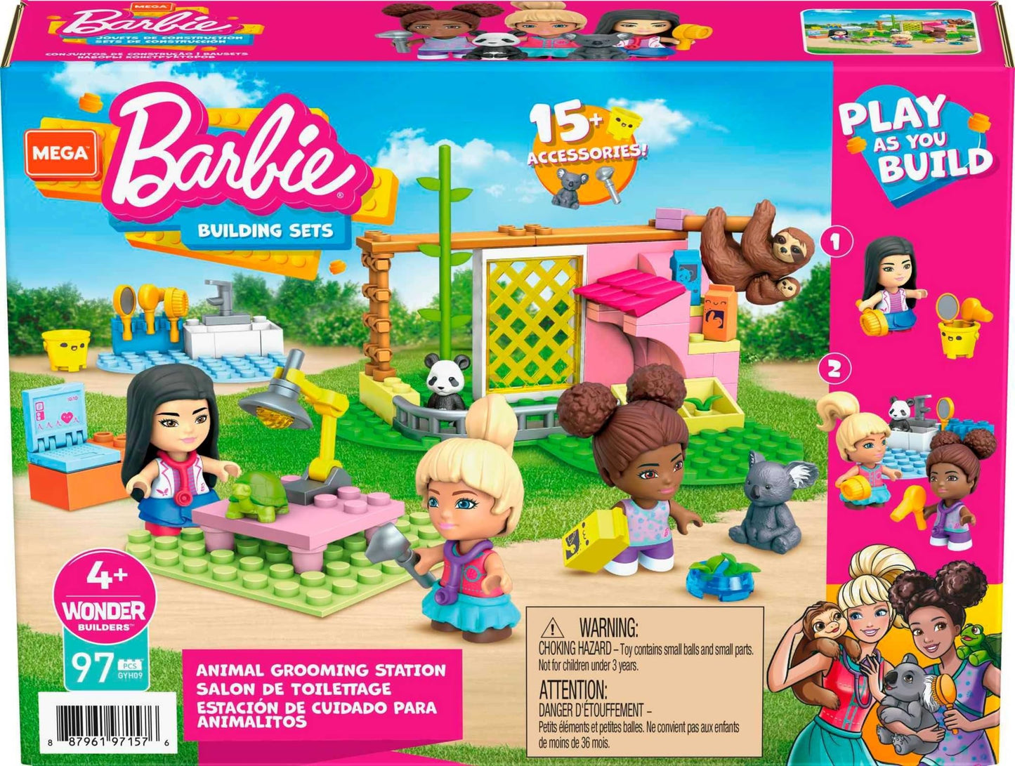 MEGA Barbie Animal Grooming Station