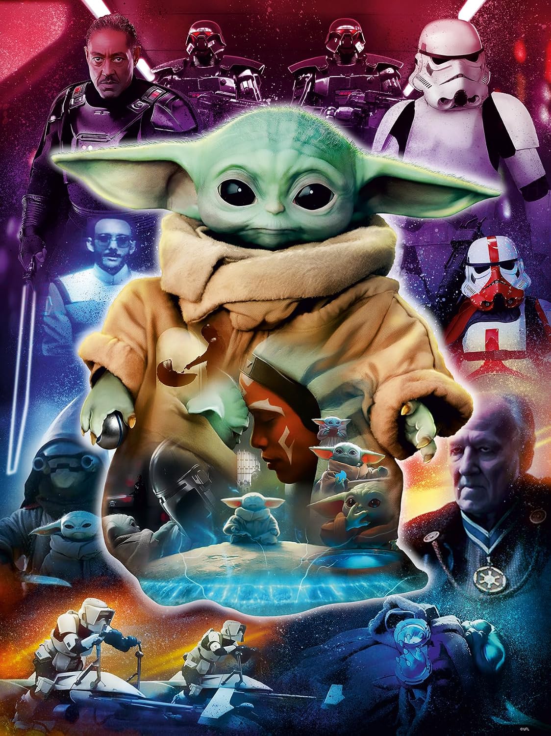 Star Wars: Grogu's Journey 776pc Puzzle LF