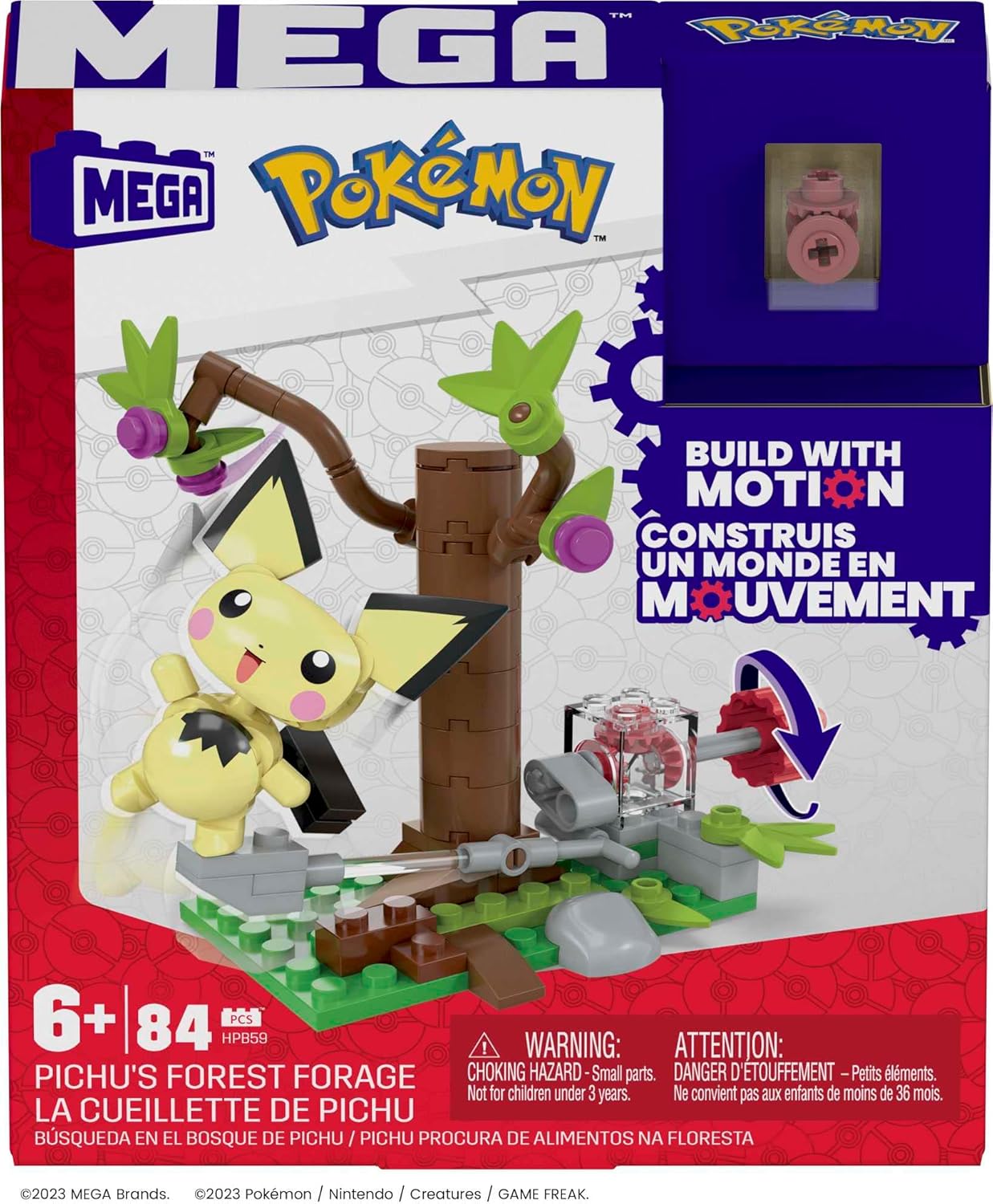 MEGA MCX Pokemon Pichu's Forest Forage