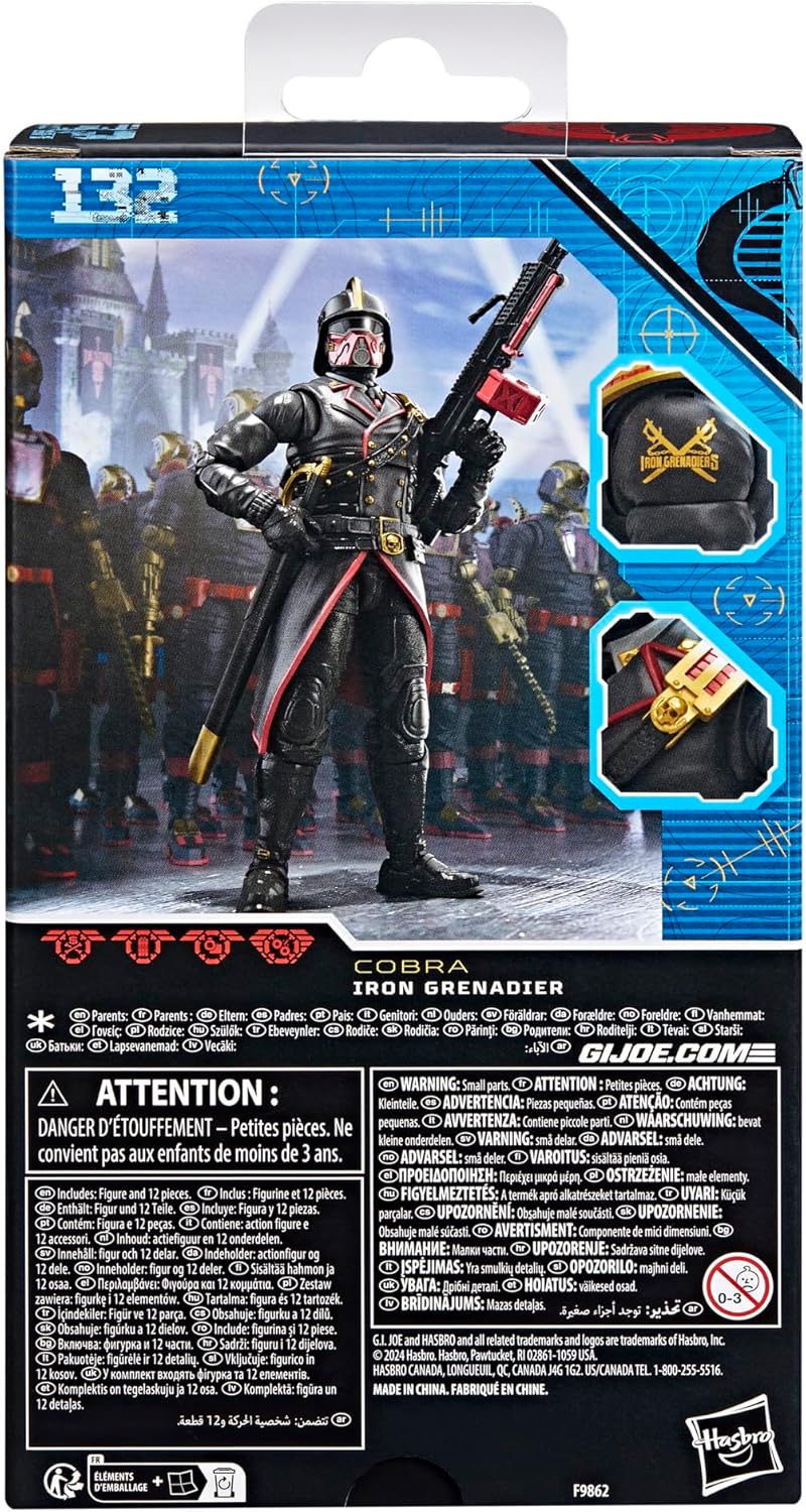 GI Joe Classified Iron Grenadier #132 (F9862)