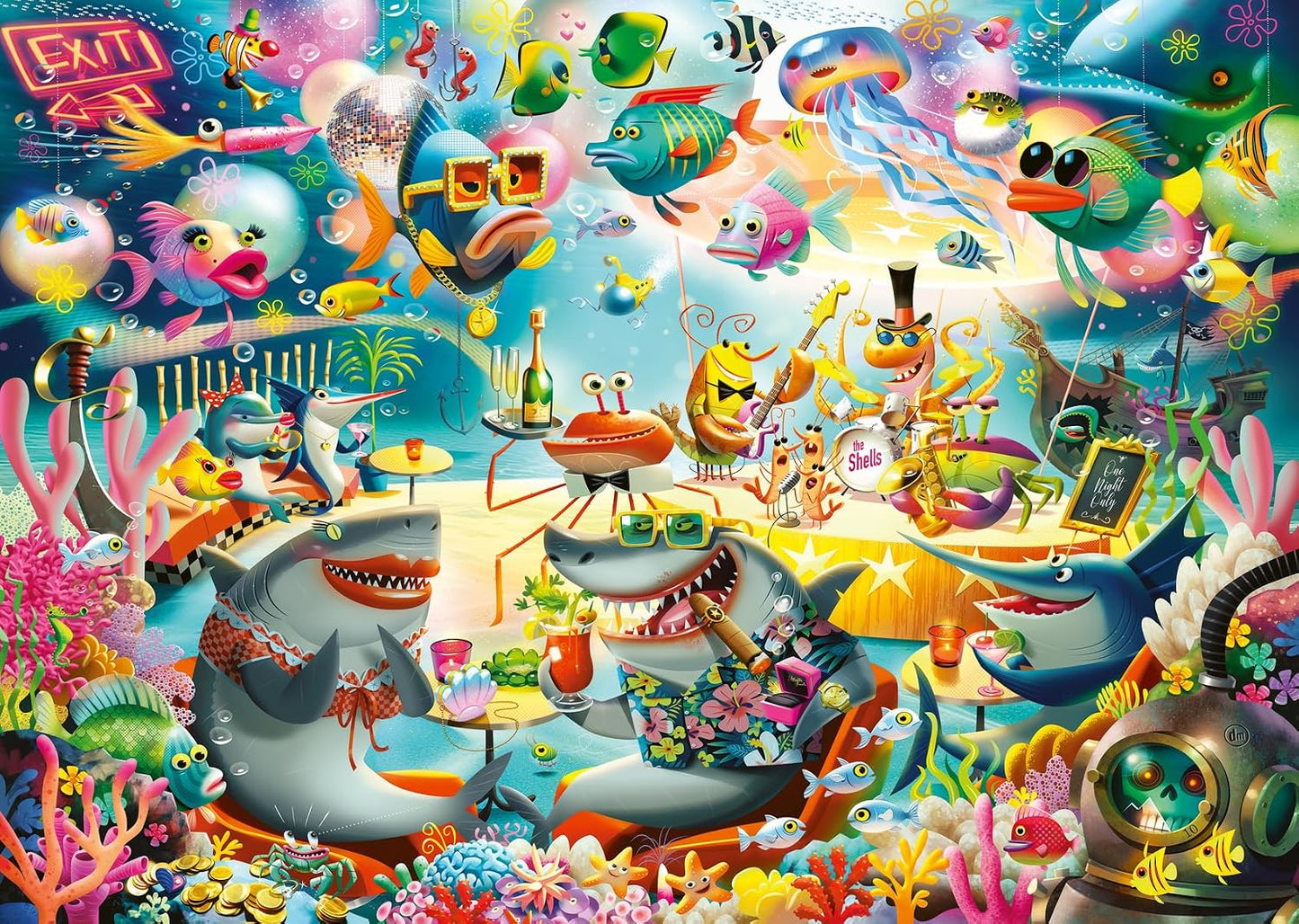 MacAdam: Ocean Lounge 1000pc Puzzle