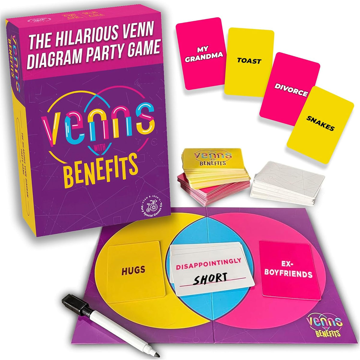Venns with Benefits: The Hilarious Venn Diagram Party Game
