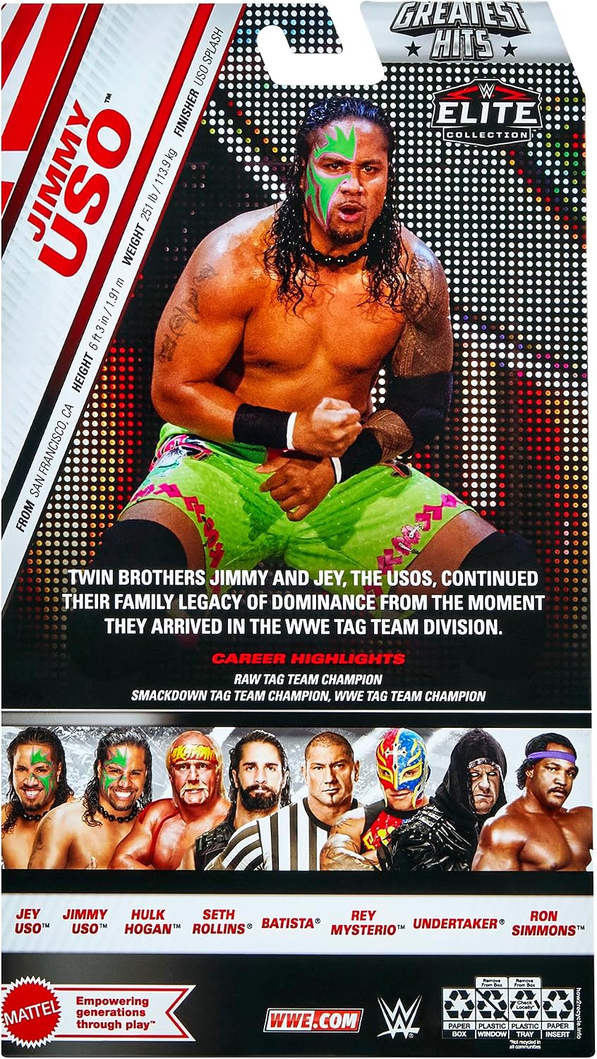 WWE Elite Collection - Jimmy Uso (Greatest Hits)