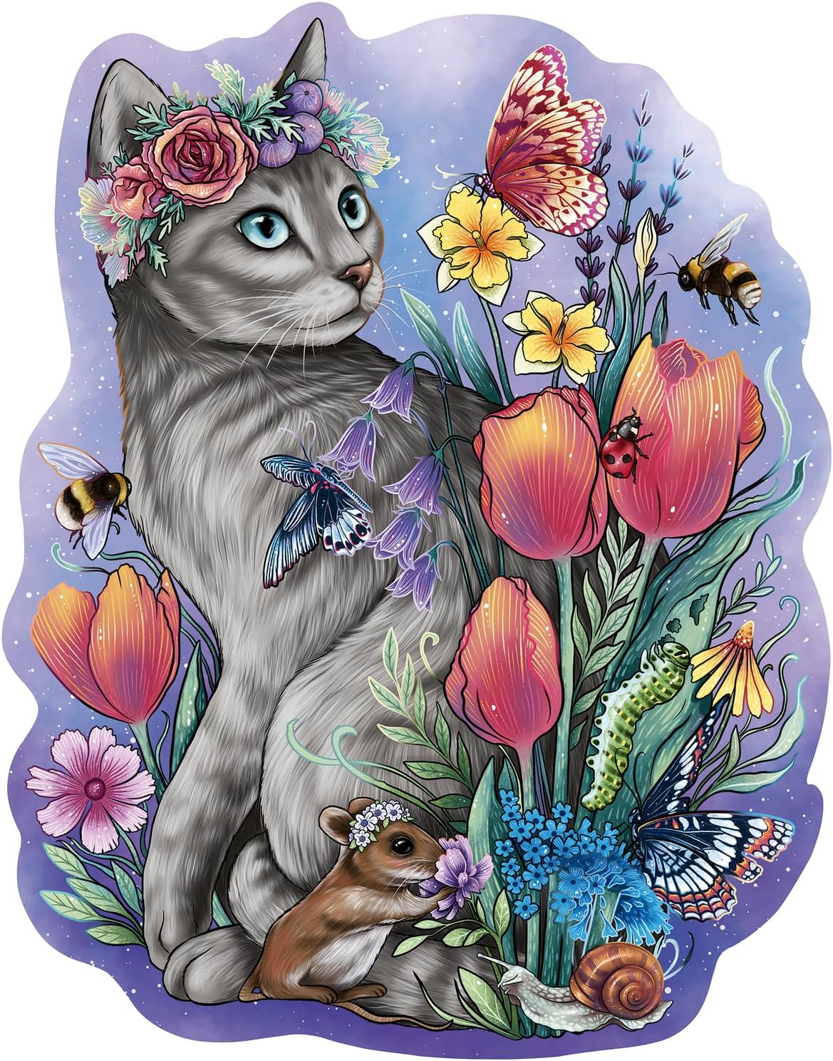 WOOD: Lovely Cat 150pc Puzzle