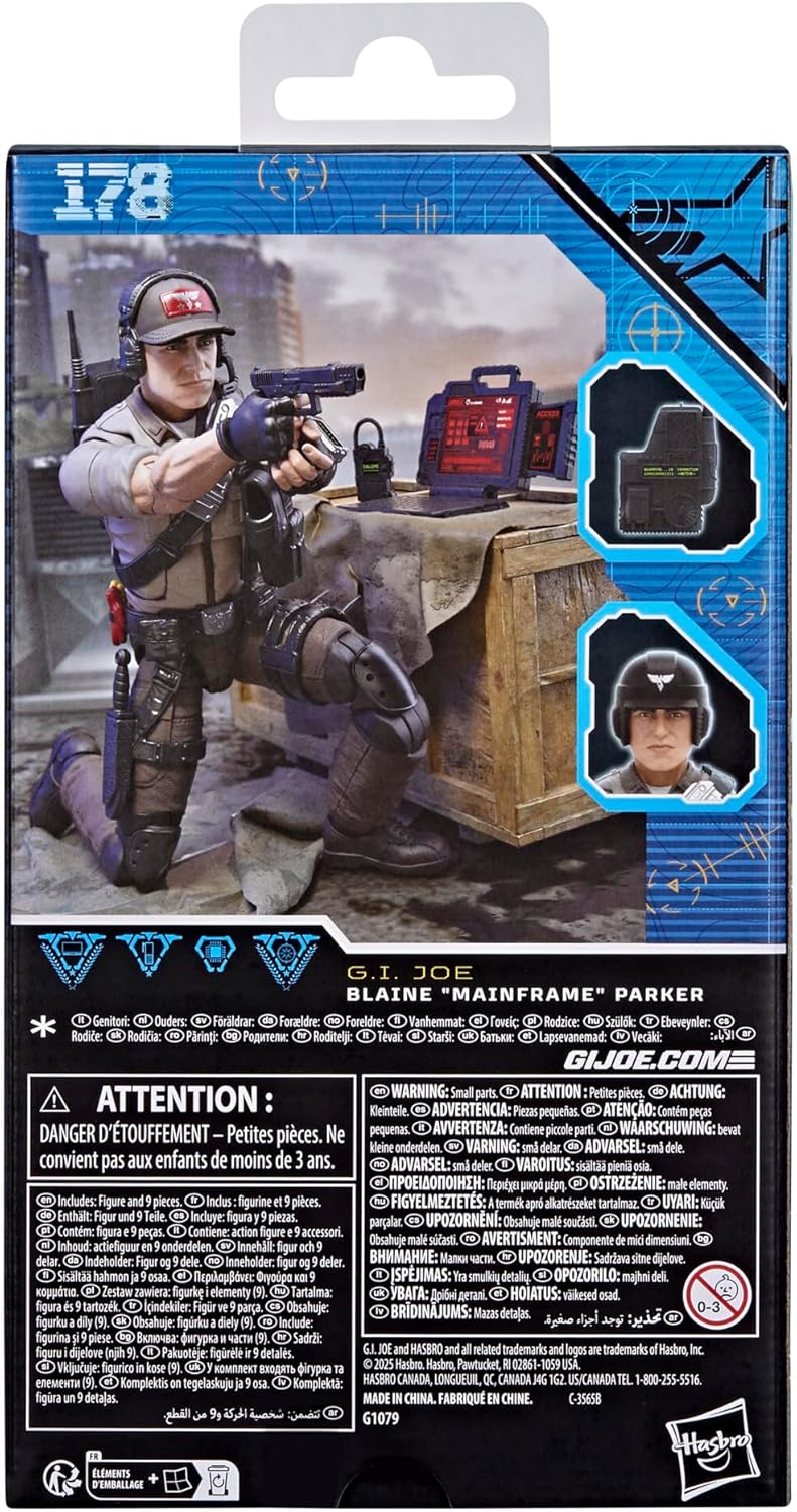 GI Joe Classified Blaine "Mainframe" Parker #178 (G1079)