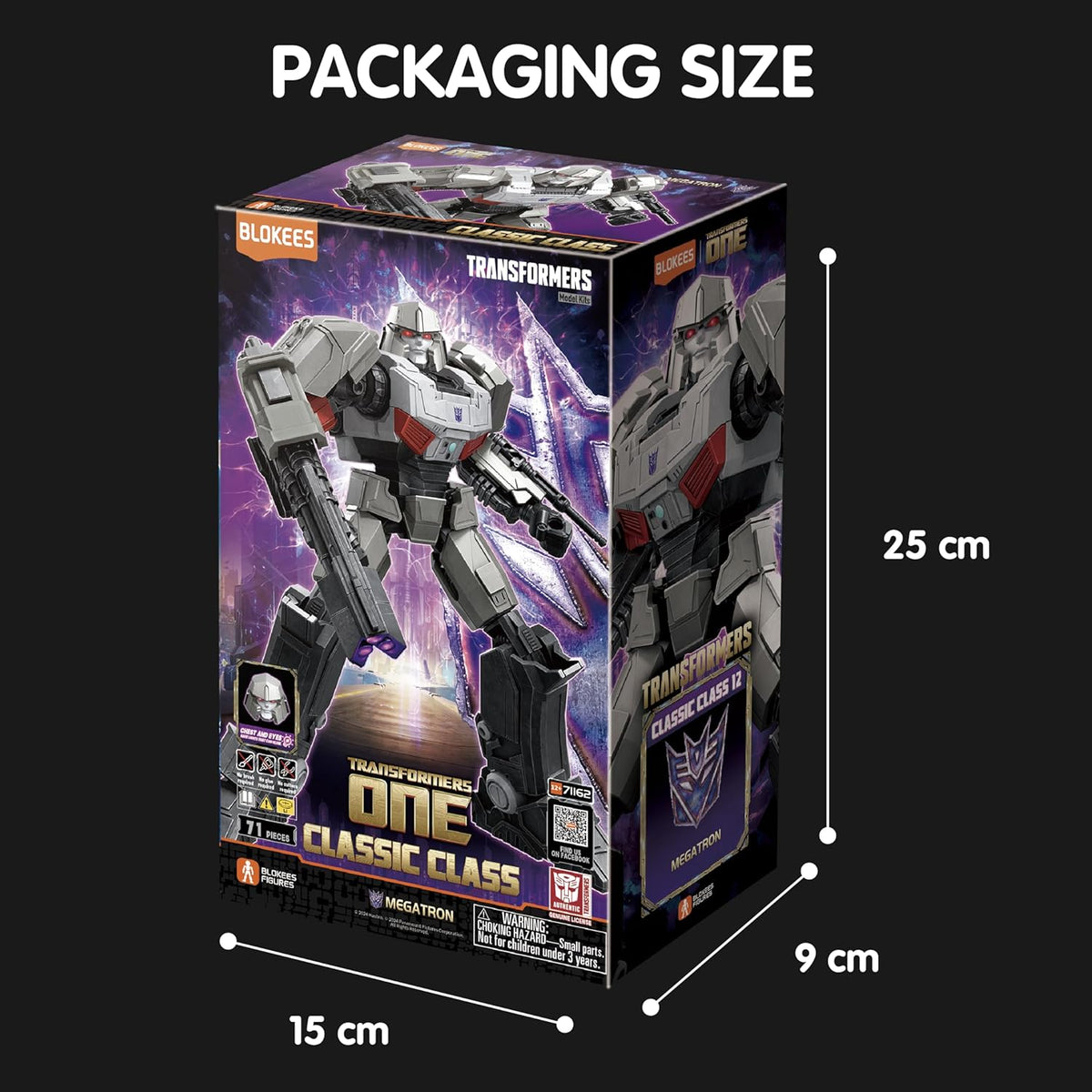 BLOKEES Transformers Classic Class 12 Megatron