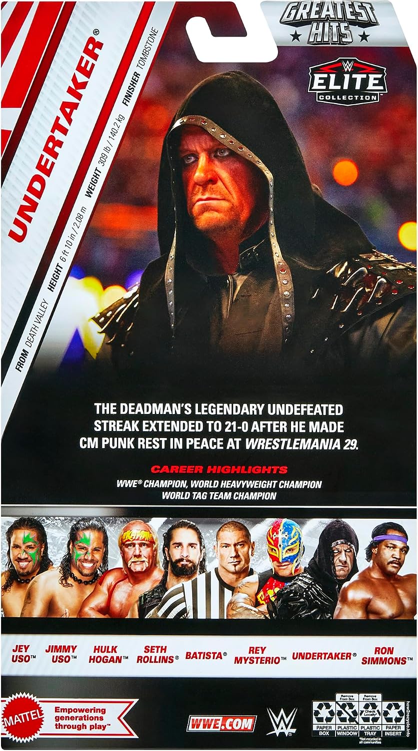 WWE Elite Collection - Undertaker (Greatest Hits)