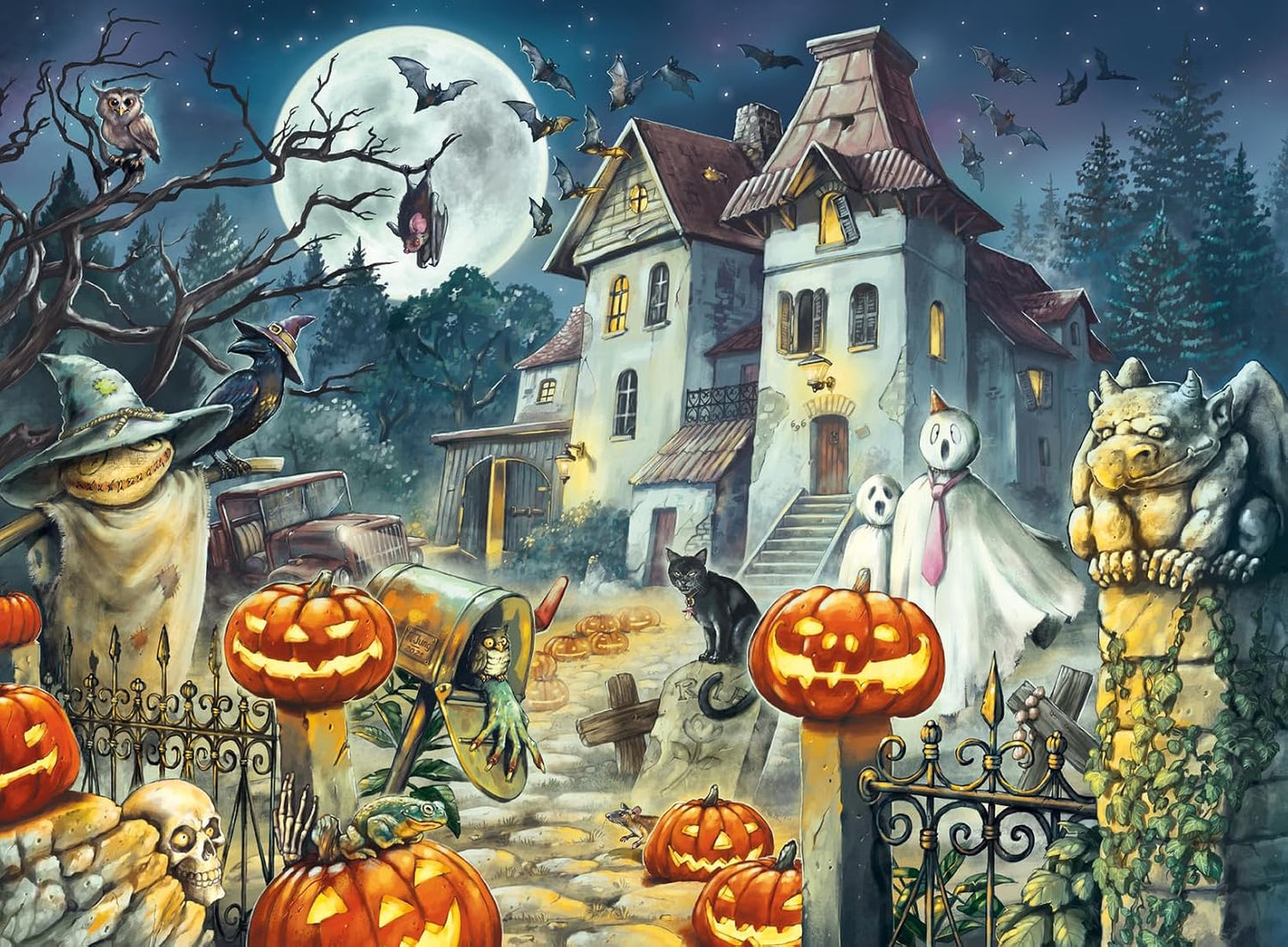 Halloween House Seasonal 300pc