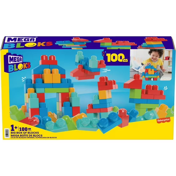 MEGA BLOKS Big Box of Blocks 100pcs